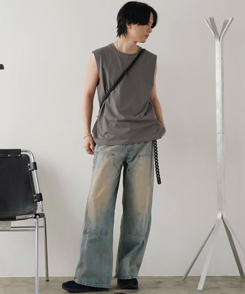 「WYM LIDNM」 デニムパンツ S ブルー メンズ_画像8