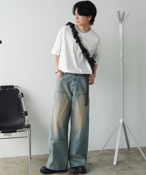 「WYM LIDNM」 デニムパンツ S ブルー メンズ_画像9
