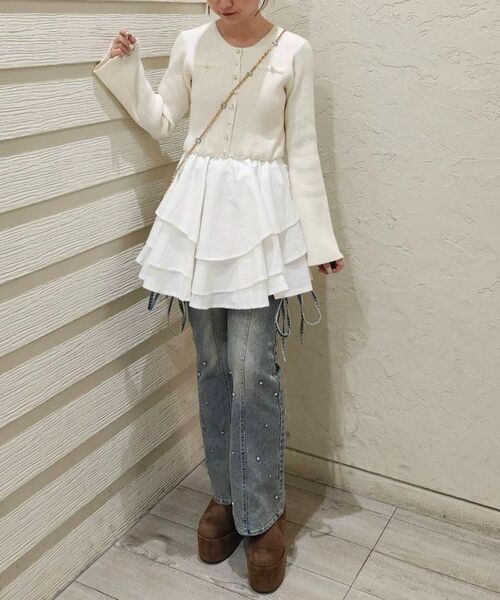 MAJESTIC LEGON（マジェスティックレゴン） ワンピース ニット