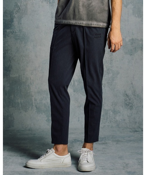 【新品】wjk smart pin-tuck slacksスラックスS ネイビー wjk - 【予約品】 smart pin-tuck slacks / スラックス / ダーク