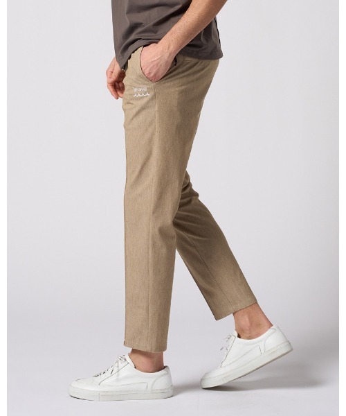 wjk スラックス smart pin-tuck slacks メンズ : ZOZOTOWN Yahoo!店