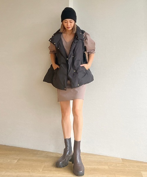 「Vicente」 ダウンジャケット FREE ホワイト レディース_画像7