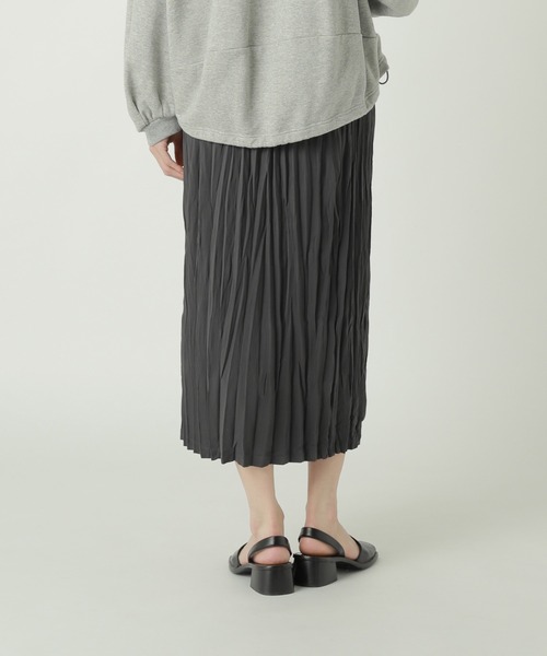 kandac様 PLEATS PLEASE スカラップ スカート 黒 L Pleats Please Issey Miyake プリーツ スカート | ブラック | FARFETCH JP