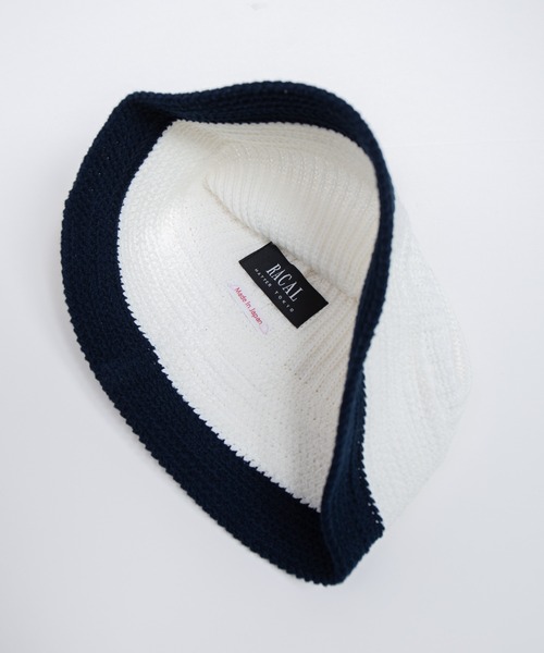 RACAL（ラカル） ニット帽 ニットキャップ Cotton Knit US NAVY Sailor
