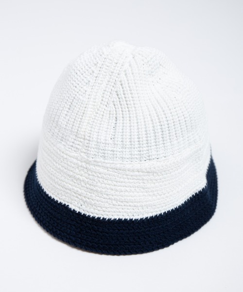 RACAL（ラカル） ニット帽 ニットキャップ メンズ Cotton Knit US NAVY