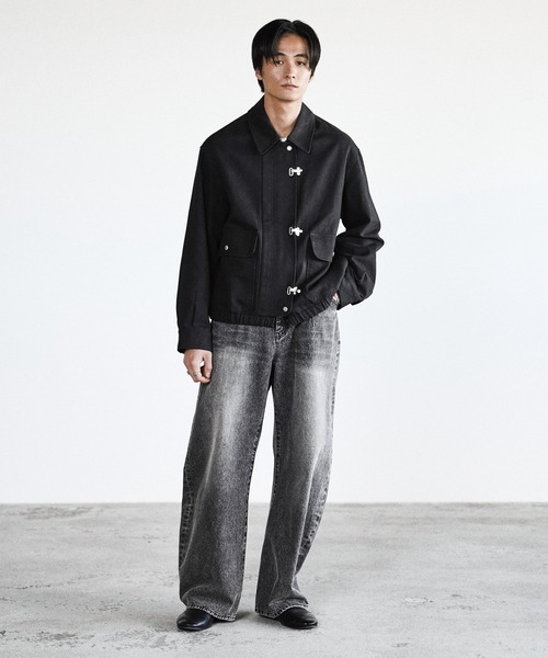 WYM LIDNM ブルゾン アウター METAL TOGGLE TWILL DECK BLOUSON メンズ