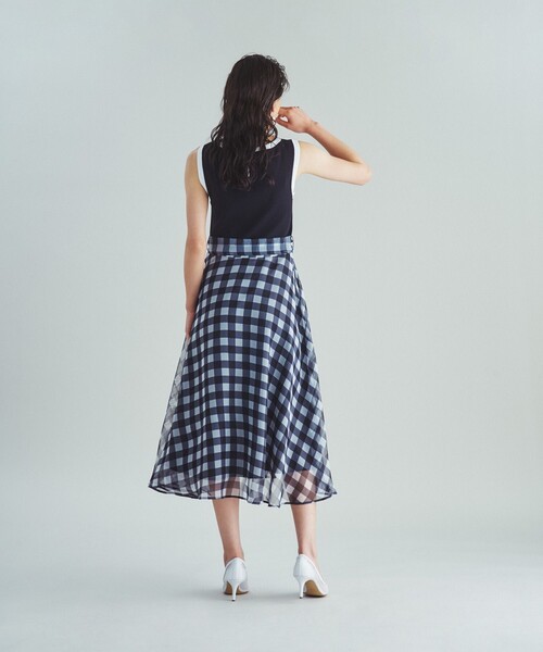 「GRACE CLASS」 ドッキングワンピース 36 ブラック レディース_13