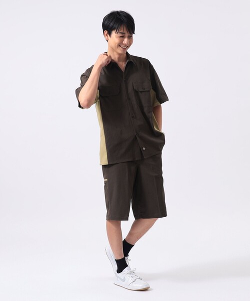 Dickies（ディッキーズ） シャツ 半袖 「別注」Dickies / バイカラー