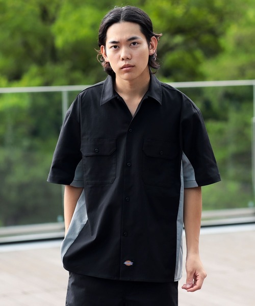 Dickies（ディッキーズ） シャツ 半袖 「別注」Dickies / バイカラー