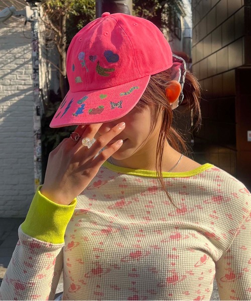 HEY!MrsROSE キャップ 帽子 HEY! Mrs ROSE(ヘイ！ミセスローズ)シール
