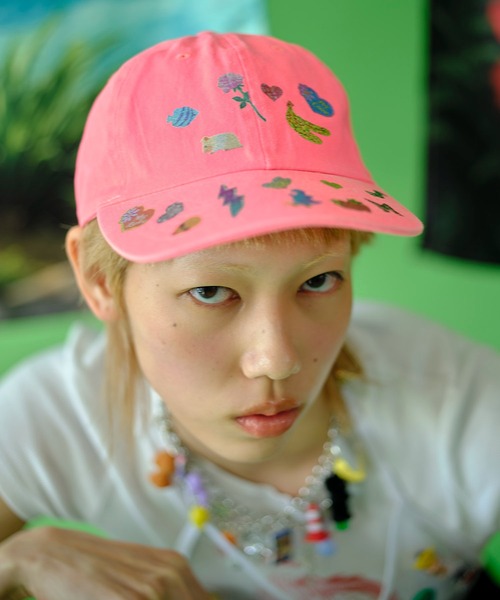 HEY!MrsROSE キャップ 帽子 HEY! Mrs ROSE(ヘイ！ミセスローズ)シール