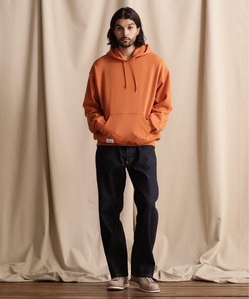 「schott」 プルオーバーパーカー X-LARGE ブラック メンズ_画像3