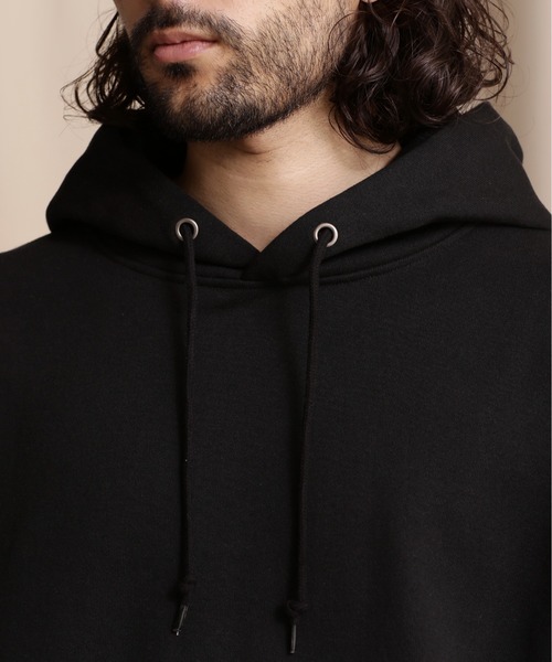 「schott」 プルオーバーパーカー X-LARGE ブラック メンズ_画像8