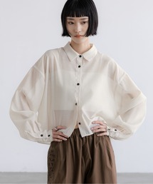 LOWRYS FARM（ローリーズファーム） ブラウス シャツ シアーシャツLS