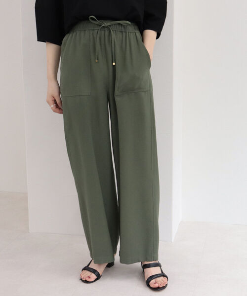 「fredy emue」 パンツ 36 カーキ レディース_画像2