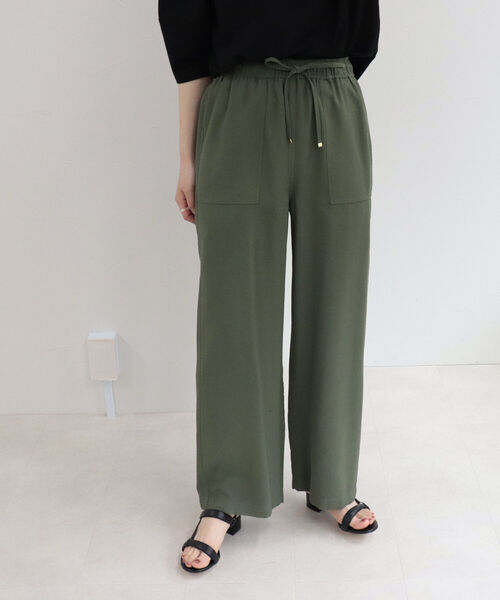 「fredy emue」 パンツ 36 カーキ レディース_画像5