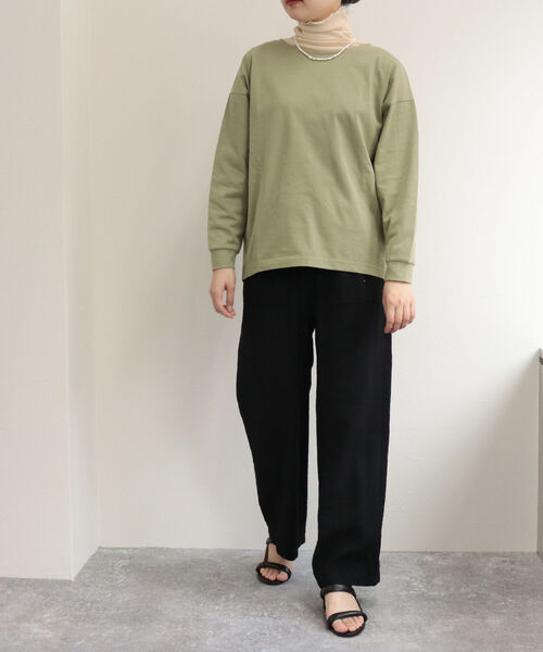 「fredy emue」 パンツ 36 カーキ レディース_画像8