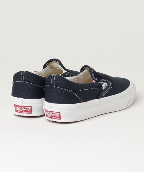 VANS（ヴァンズ） スリッポン 4 ネイビー メンズ : ZOZOTOWN Yahoo!店