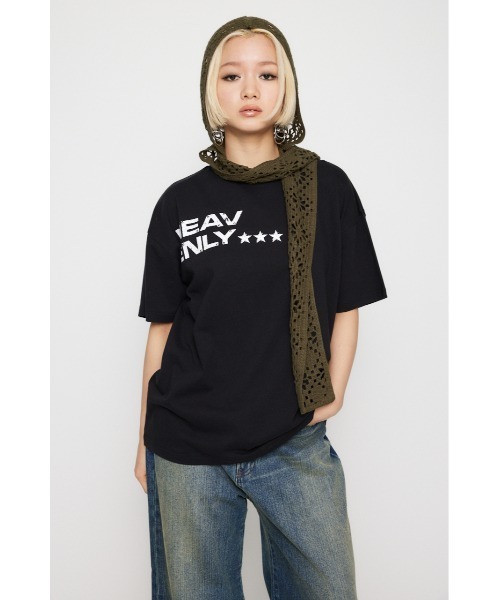 「LAGUA GEM」 半袖Tシャツ FREE ホワイト レディース_画像2