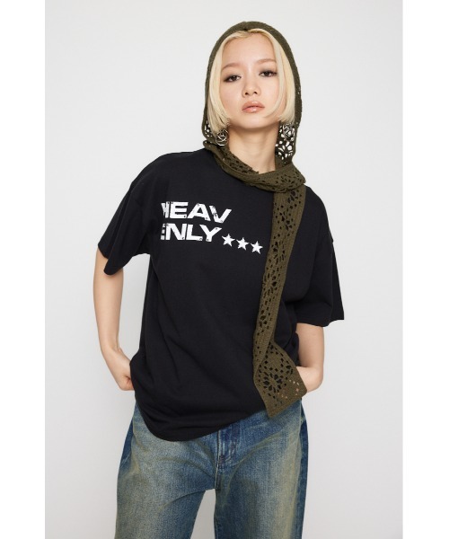 「LAGUA GEM」 半袖Tシャツ FREE ホワイト レディース_画像3