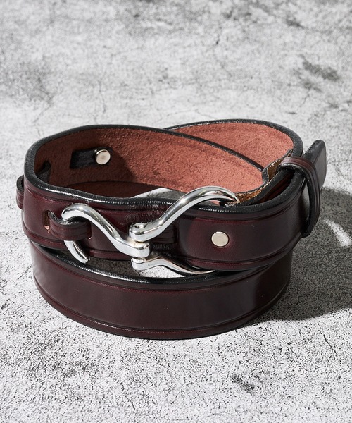 「TORY LEATHER」 ベルト 30 ブラウン メンズ
