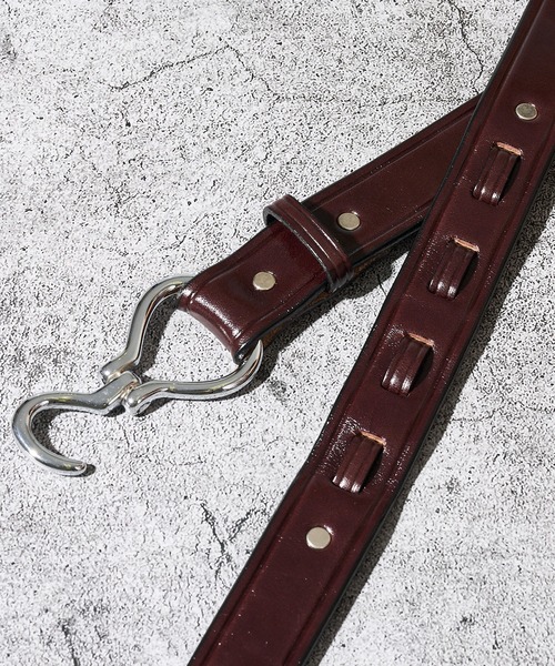 「TORY LEATHER」 ベルト 30 ブラウン メンズ_画像4