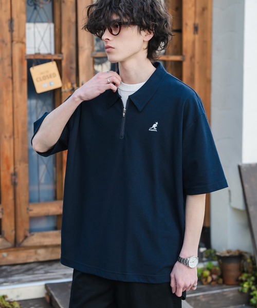 KANGOL（カンゴール） ポロシャツ 新色追加 別注コラボ 接触冷感鹿の子
