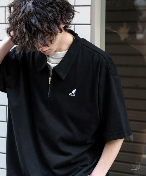 KANGOL（カンゴール） ポロシャツ 新色追加 別注コラボ 接触冷感鹿の子