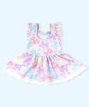 水着 ジョジワンピースミズギ キッズ 子供 女の子の詳細画像2