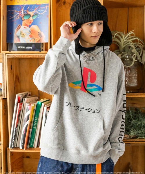 niko and…（ニコアンド） プルオーバーパーカー MEDIUM グレー メンズ 