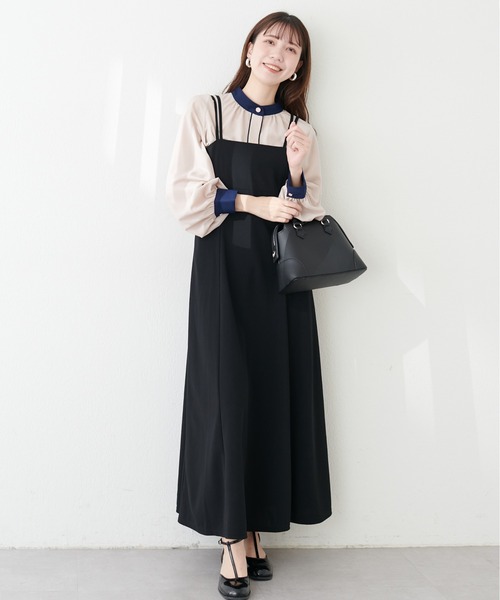 「natural couture」 長袖ブラウス FREE オフホワイト レディース_画像6