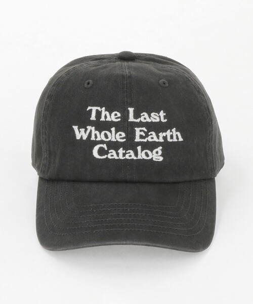 6 キャップ 帽子 「別注」「WHOLE EARTH CATALOG ×6」ロゴキャップ