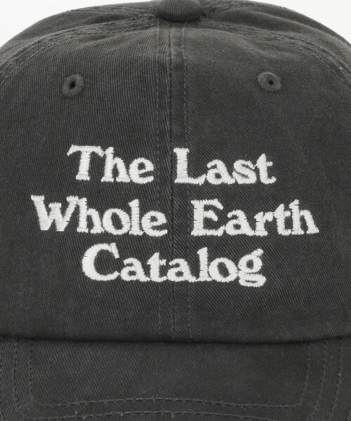 6 キャップ 帽子 「別注」「WHOLE EARTH CATALOG ×6」ロゴキャップ