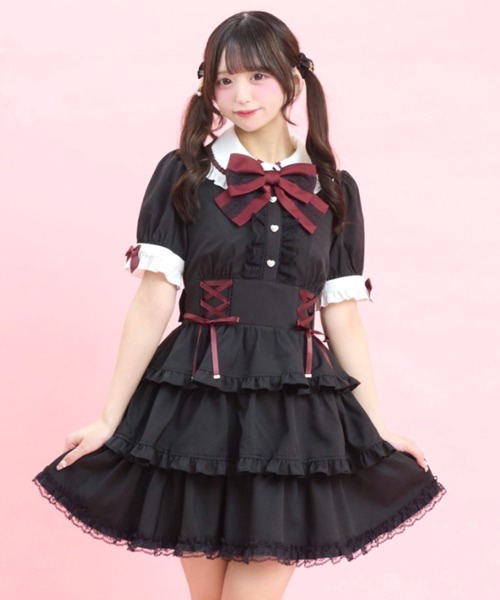 Secret Honey（シークレットハニー） ワンピース 夏 半袖 フレア