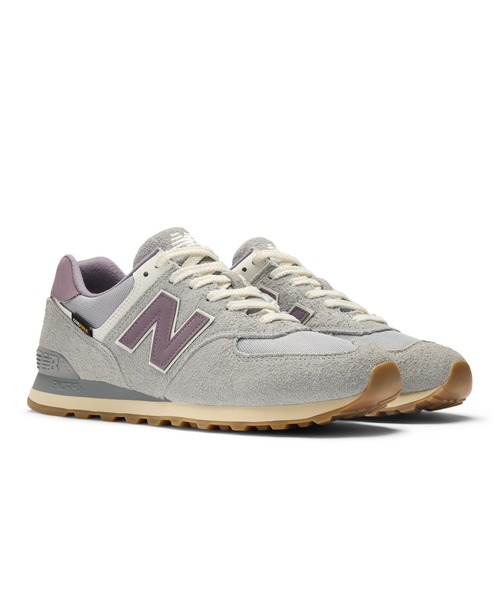 「New Balance」 ローカットスニーカー 26.5cm グレー レディース_画像4