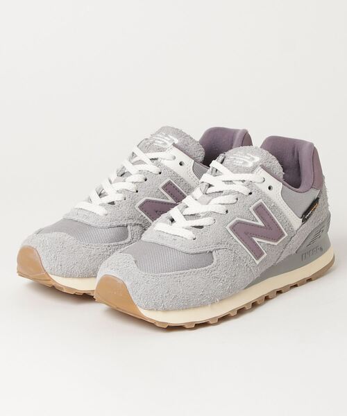 「New Balance」 ローカットスニーカー 26.5cm グレー レディース_画像5