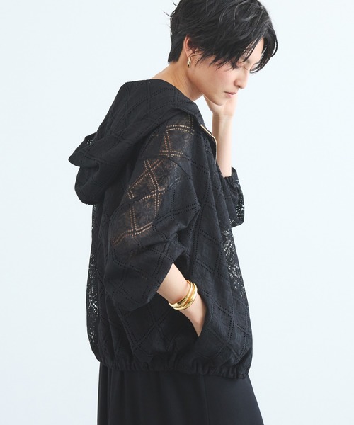 ワンピース BARNYARDSTORM / レースパーカー×ワンピース「一部店舗限定 / WEB限定サイズ」PETIT＆TALLの画像