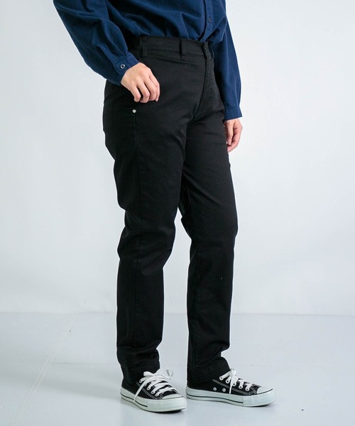 「D.M.G.」 チノパンツ L ネイビー レディース_画像6