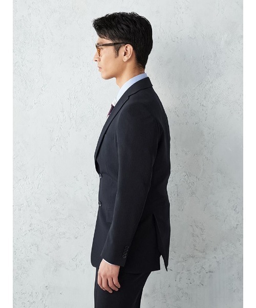 「Perfect Suit FActory」 スーツ AB7 ネイビー メンズ_画像4