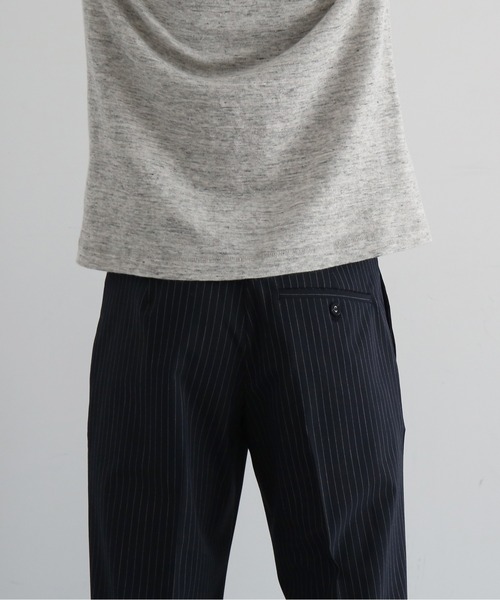 KAIKO カジュアルサイクルパンツ グレー KAIKO（カイコー） スラックス パンツ KAIKO Low rise slacks