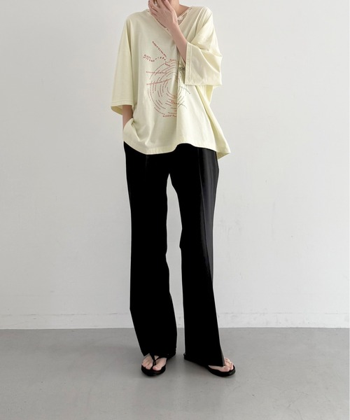 KAIKO（カイコー） スラックス パンツ KAIKO Low rise slacks