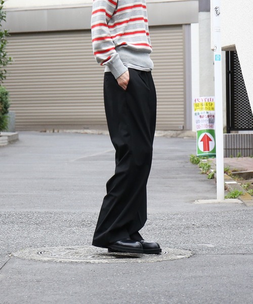 KAIKO（カイコー） スラックス パンツ KAIKO Low rise slacks