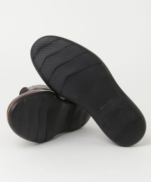 「Clarks」 シューズ UK9.5 ダークブラウン メンズ_画像3