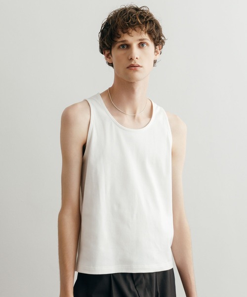市立尼崎タンクトップ LURAKU タンクトップ 「LURAKU」Cropped Tank Top / クロップドタンク