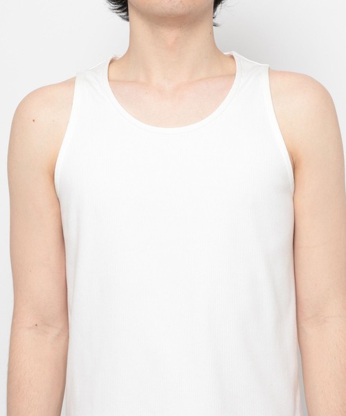 LURAKU タンクトップ 「LURAKU」Cropped Tank Top / クロップドタンク