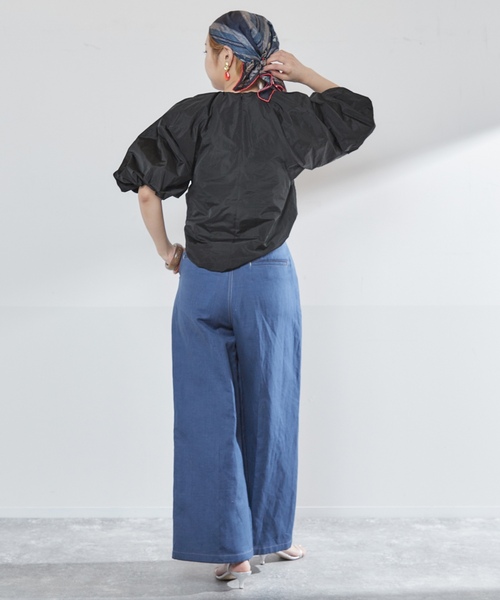 「VERMEIL par iena」 パンツ 38 ブルー レディース_画像2