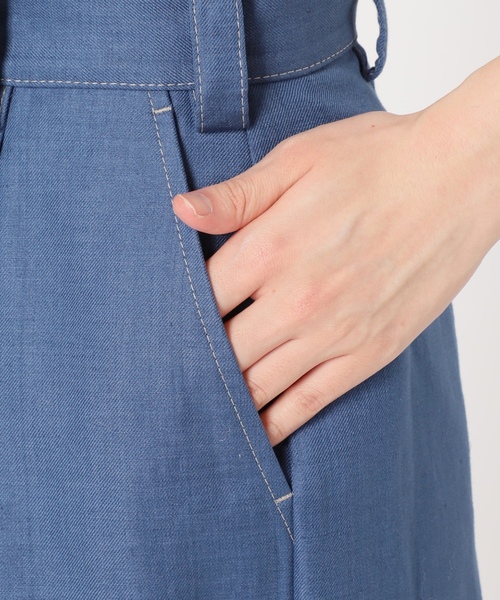 「VERMEIL par iena」 パンツ 38 ブルー レディース_画像5