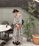 「N.s」 長袖ワンピース FREE ブラック...の詳細画像4