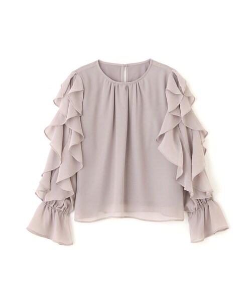 「PROPORTION BODY DRESSING」 長袖ブラウス SMALL ブルー レディース_画像2