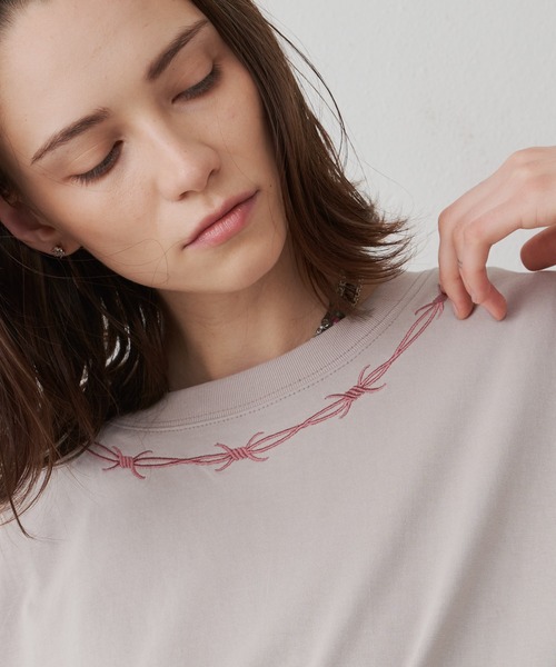「AIVER」 長袖Tシャツ MEDIUM ブラック メンズ_画像3